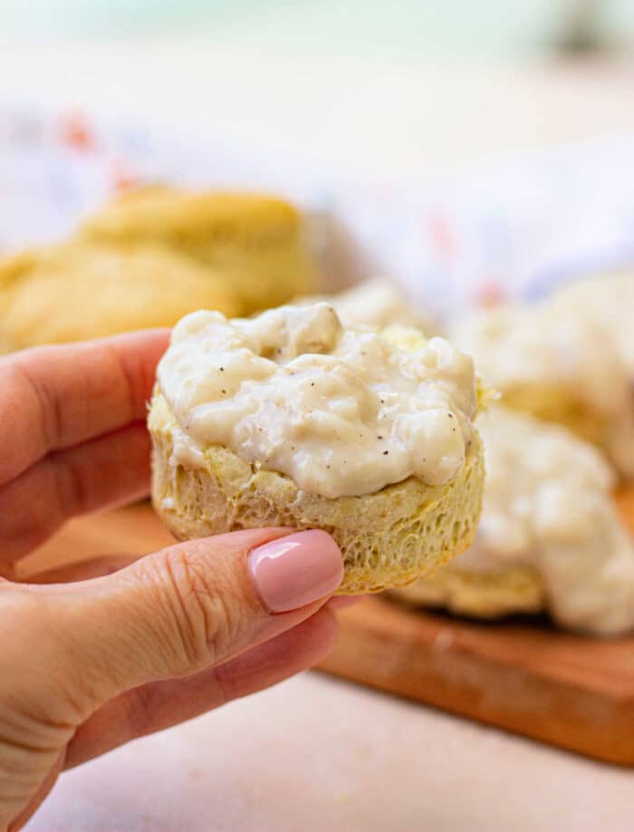 Vegan Biscuits and Gravy