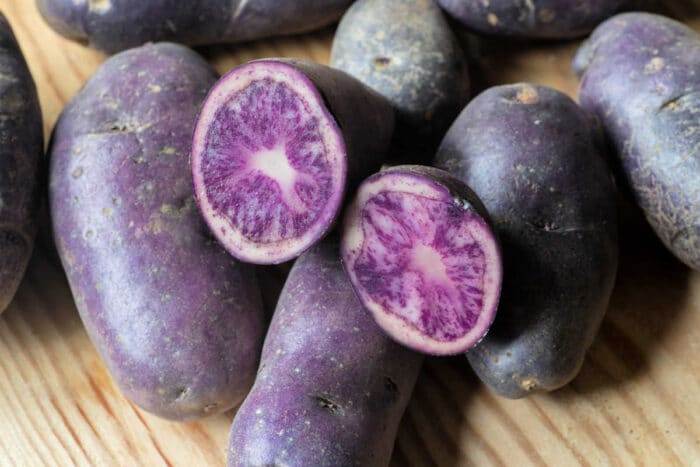 blue potatoes