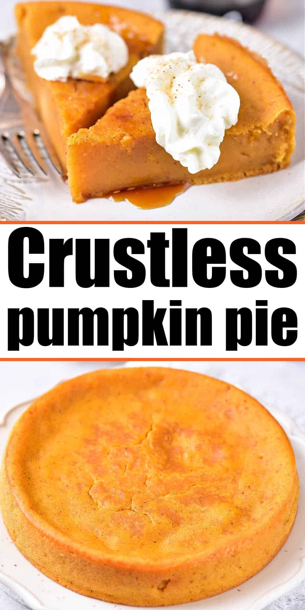 Impossible Pumpkin Pie NO Crust Crustless NO Bisquick   Crustless Pumpkin Pie Recipe 1 