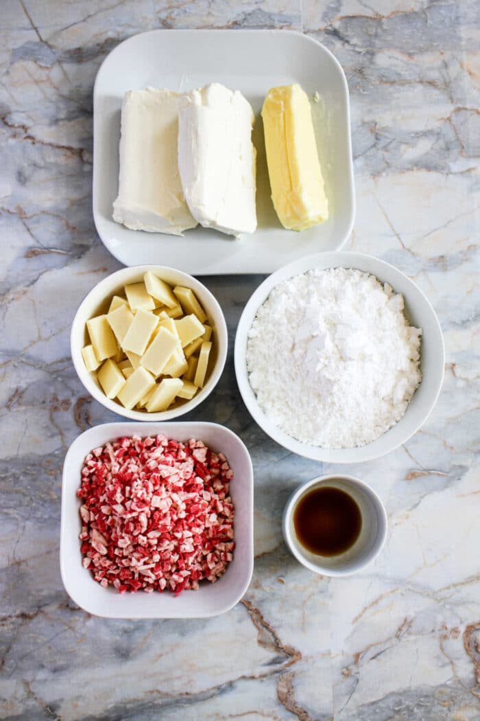 Peppermint Cream Cheese Frosting