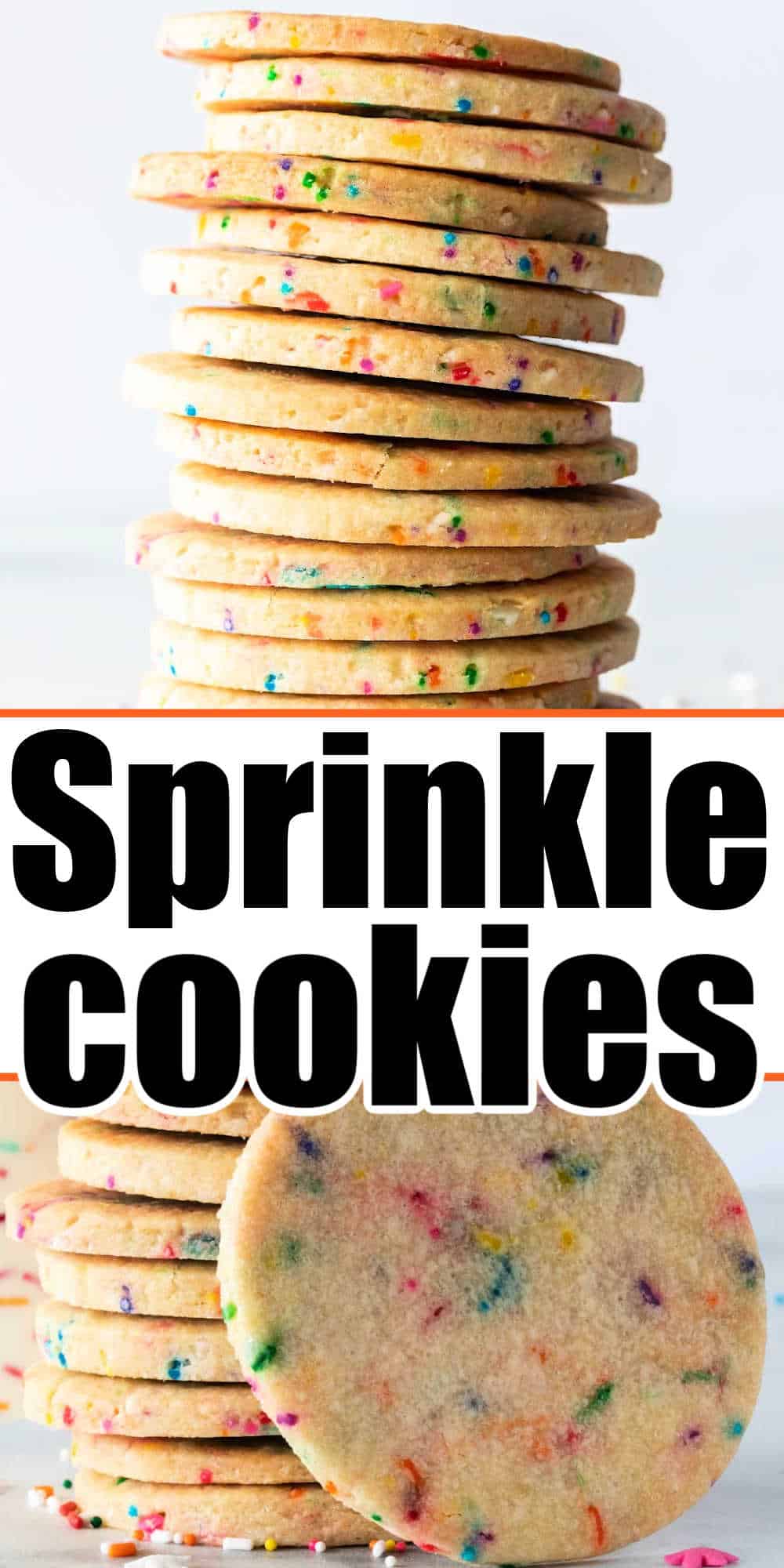 Sprinkle Sugar Cookies - Cake Mix Sprinkle Cookies