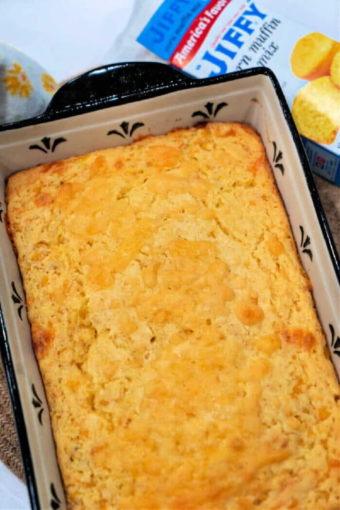 jiffy corn casserole with cheese