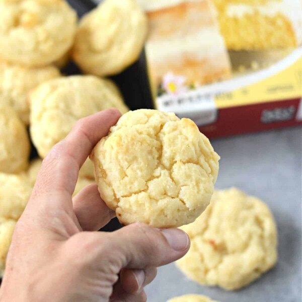 Cake Mix Cookies with Cream Cheese