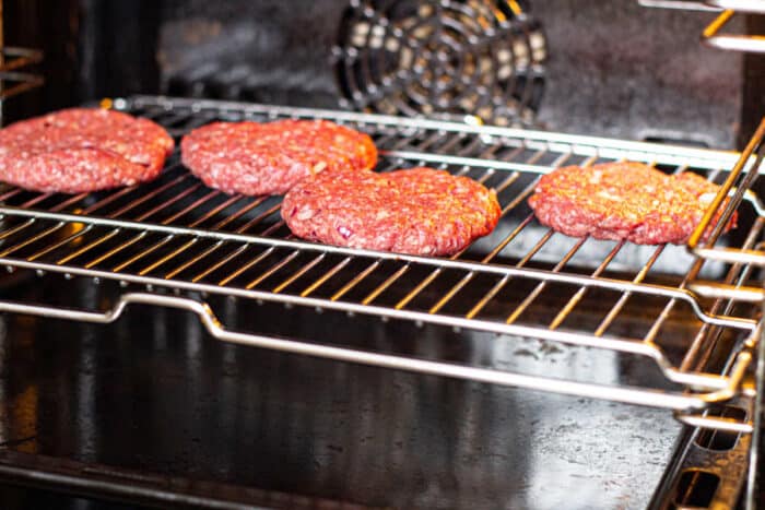 Cooking Hamburgers in the Oven