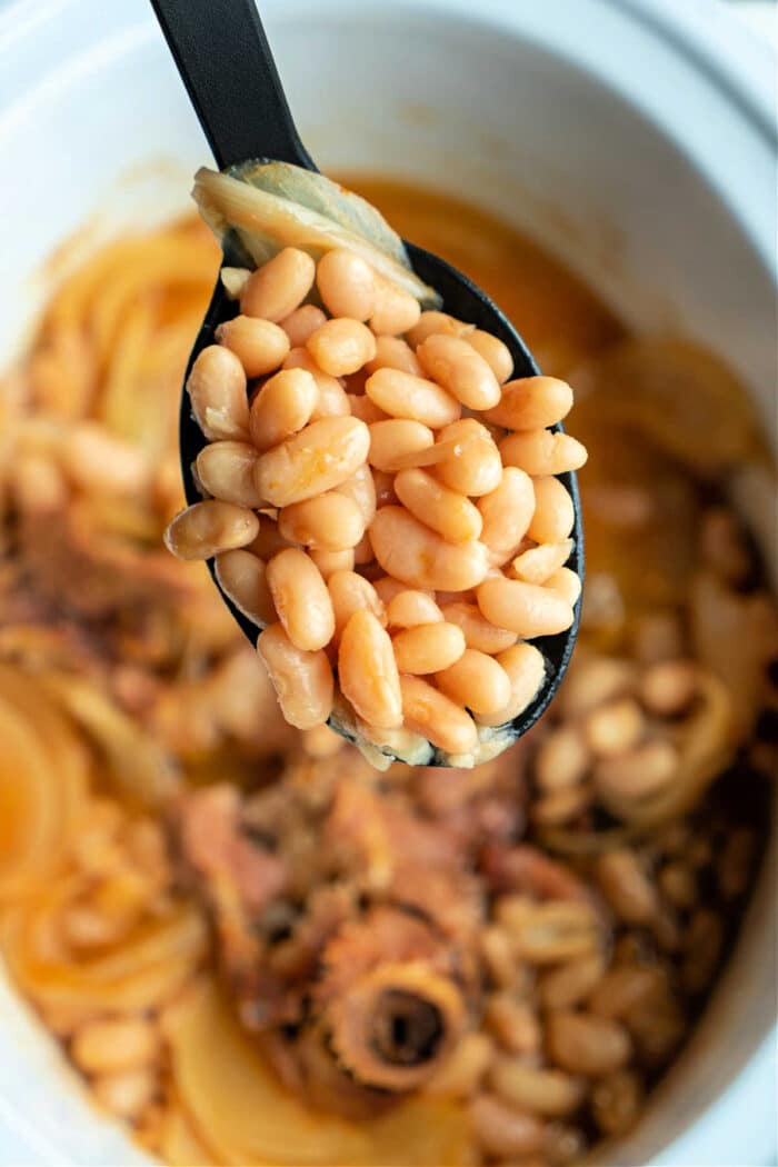 Crockpot Beans and Cornbread