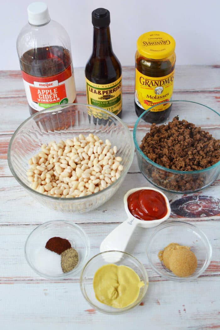 How to Make Baked Beans with Ground Beef - Canned - Dry Beans