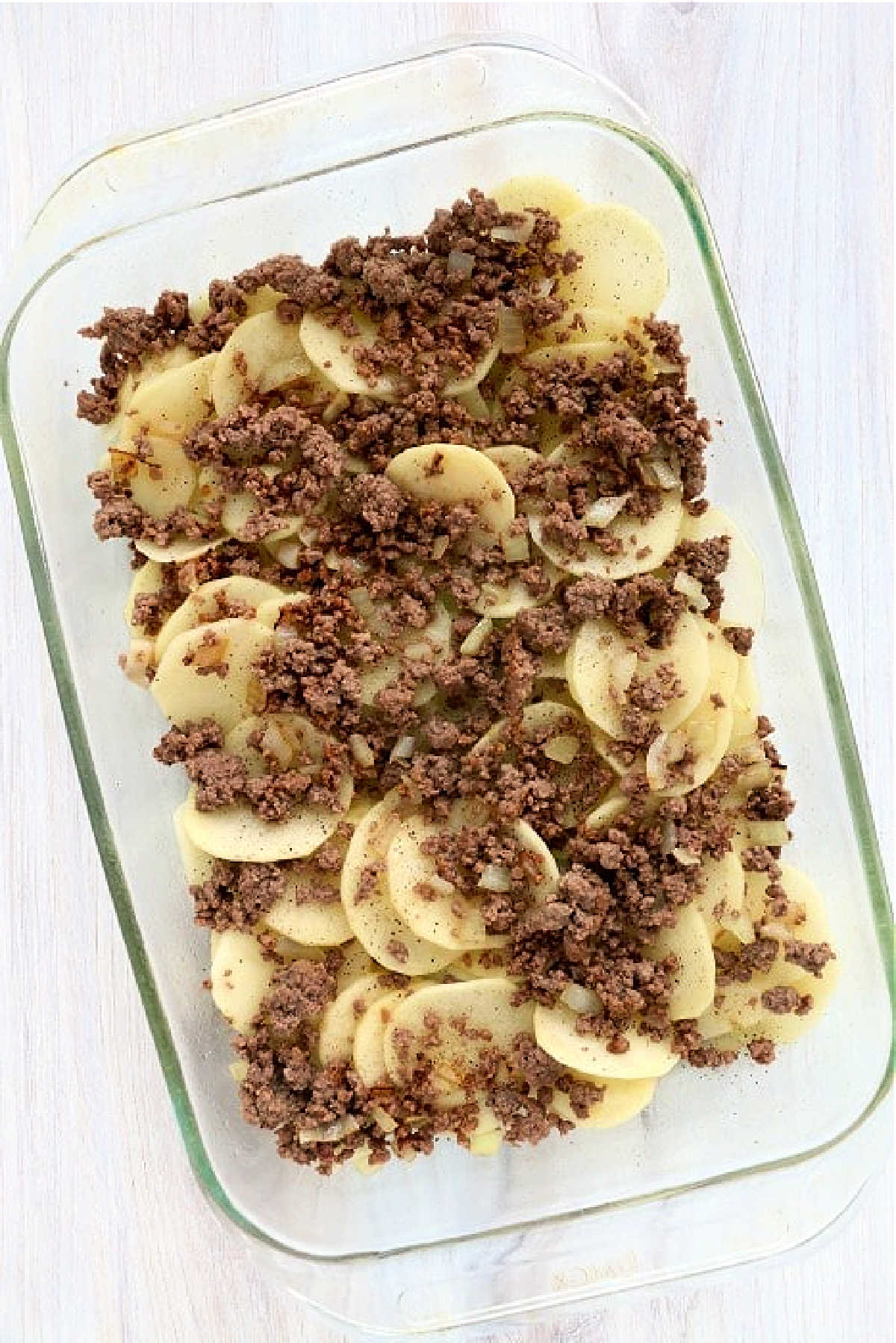 Easy Cheesy Hamburger HotDish Potato Ground Beef HotDish   Ground Beef HotDish 