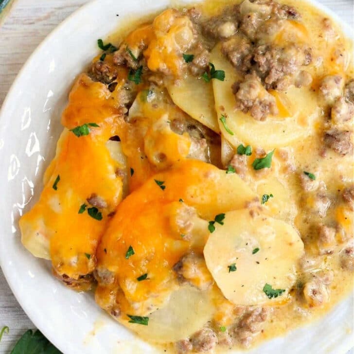 Hamburger HotDish Potato Ground Beef HotDish