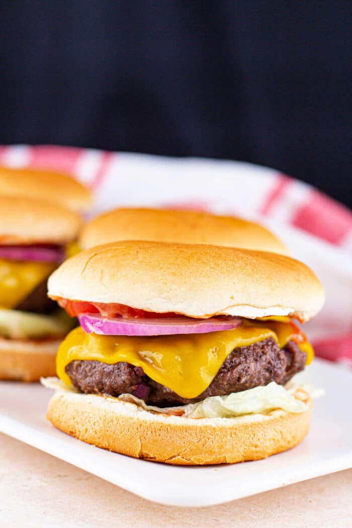 Hamburger Patties in the Oven