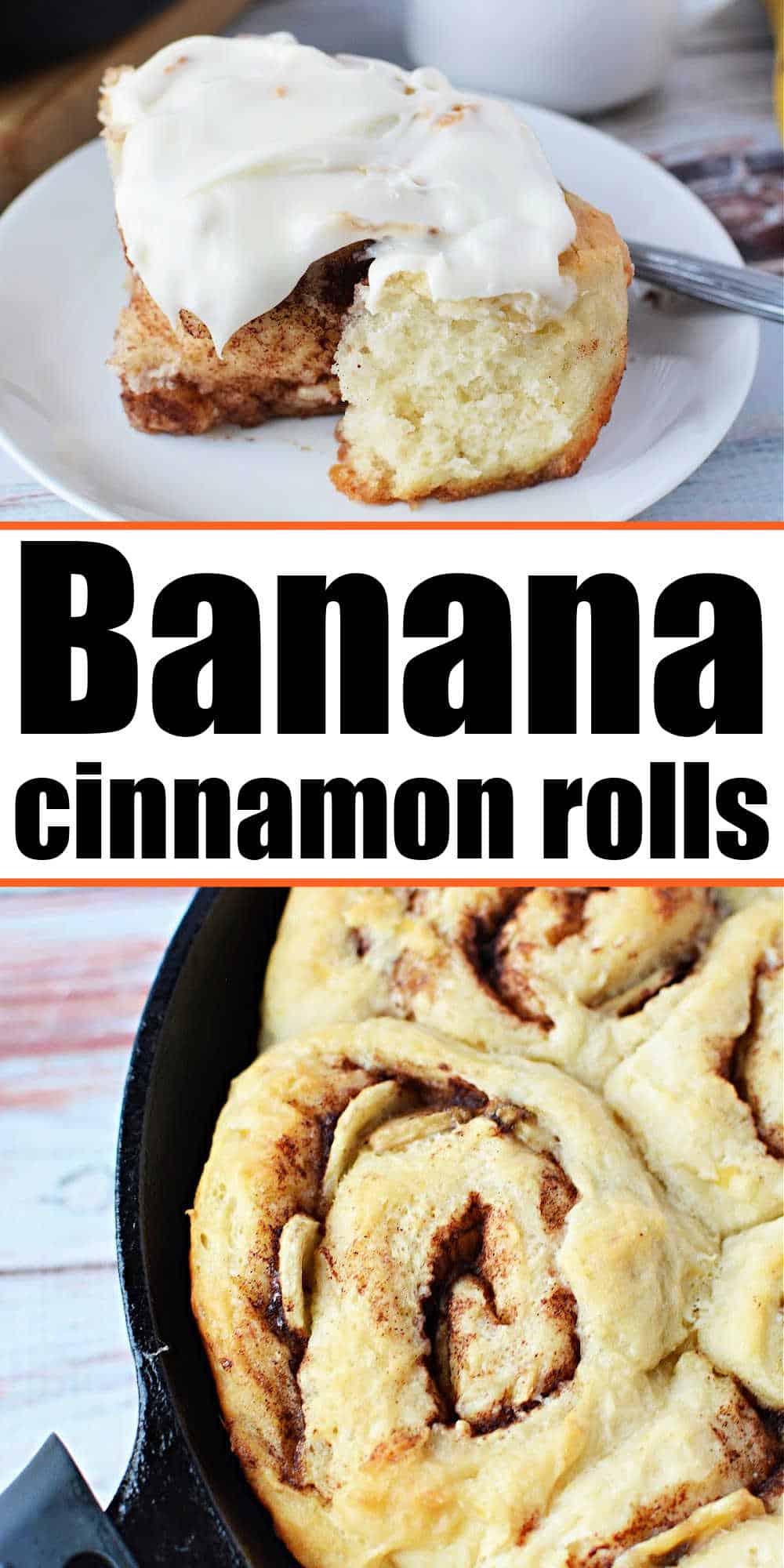 Banana Bread Cinnamon Rolls - Quick Cinnamon Rolls Bananas