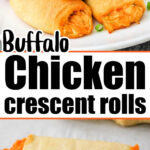 buffalo chicken crescents