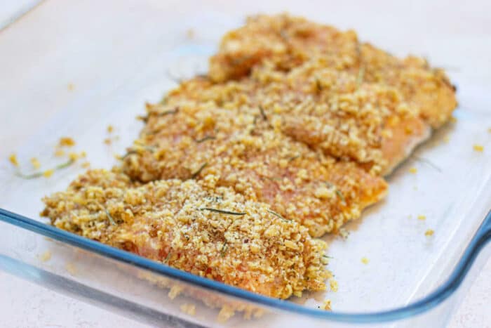 Baked Trout Fillet