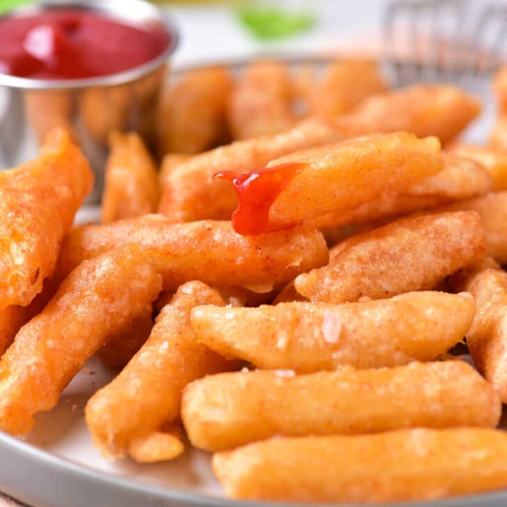 Beer Batter Fries Battered Fries Recipe Beer Batter French Fries