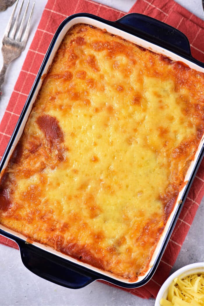 Casserole with Cornbread