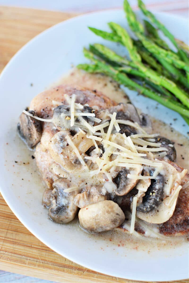 Slow Cooker Chicken and Cream of Mushroom Soup Recipe