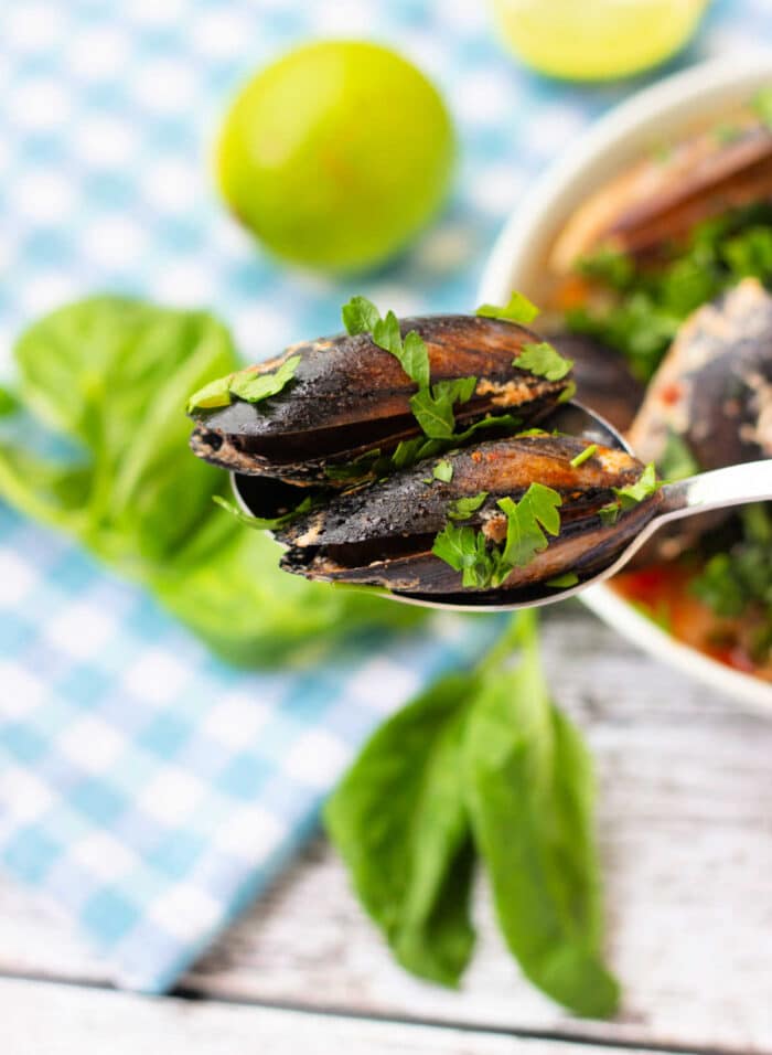 Curry Mussels