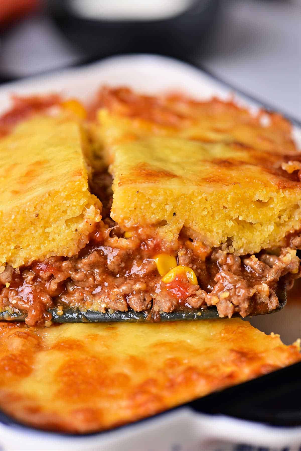 Homemade or Jiffy Mexican Cornbread Casserole Ground Beef