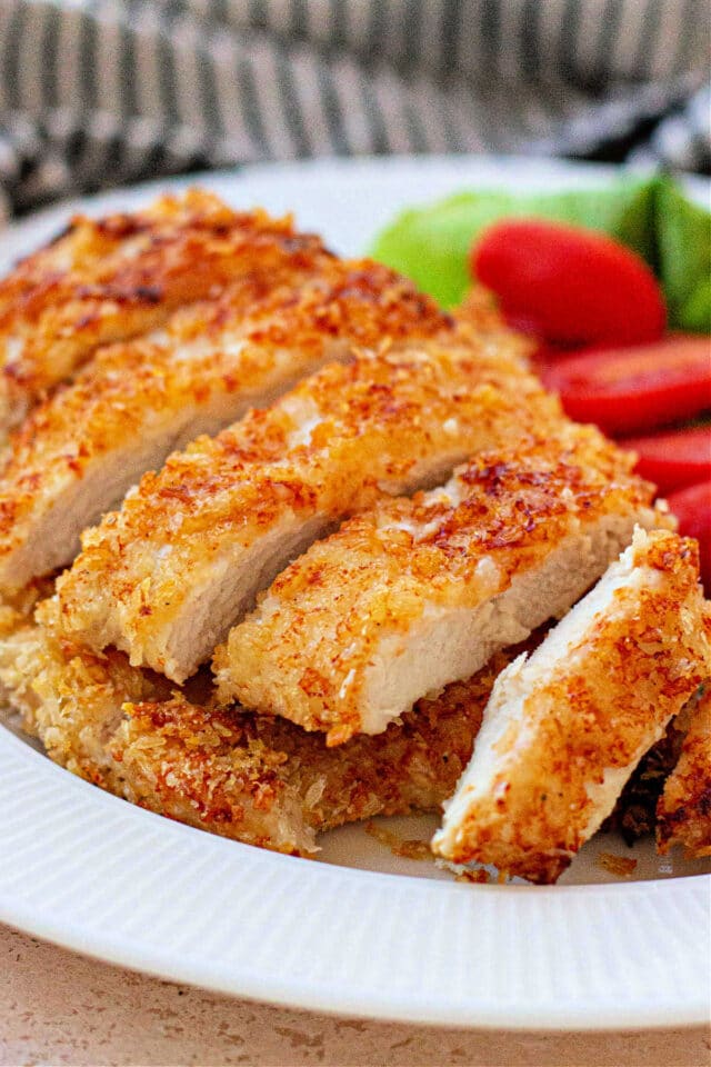 Parmesan Crusted Chicken Air Fryer Air Fryer Mayo Chicken