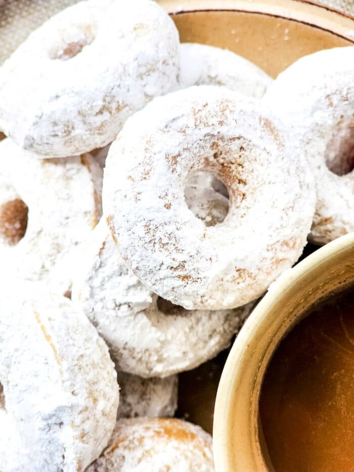 How to Make Powdered Sugar Donuts with Cake Mix Homemade