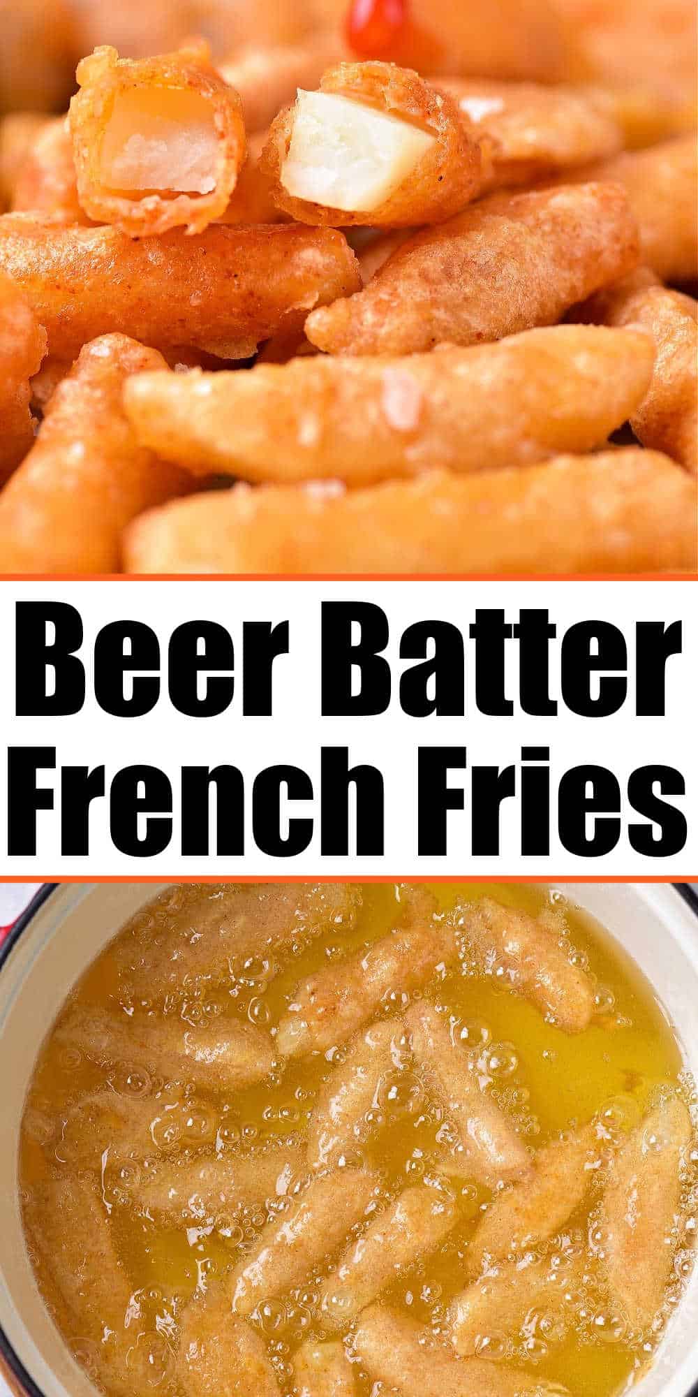 Beer Batter Fries Battered Fries Recipe Beer Batter French Fries