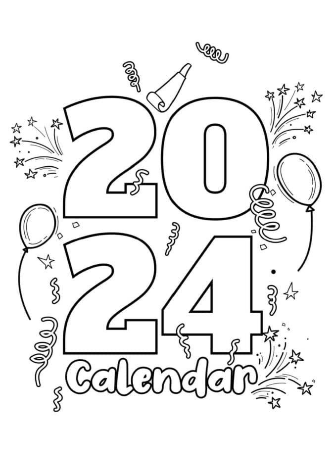 Free Calendar Pages 2024 - Free Printable Calendar Pages