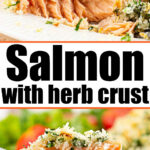 salmon herb crust