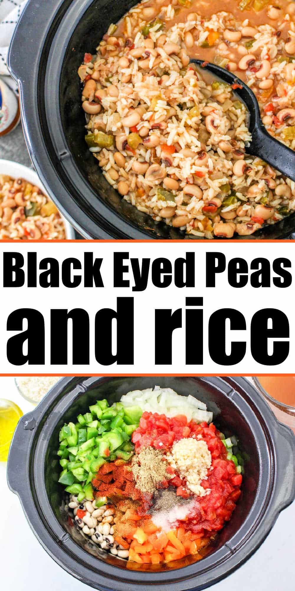 Black Eyed Peas and Rice Crockpot Black Eyed Peas and Rice
