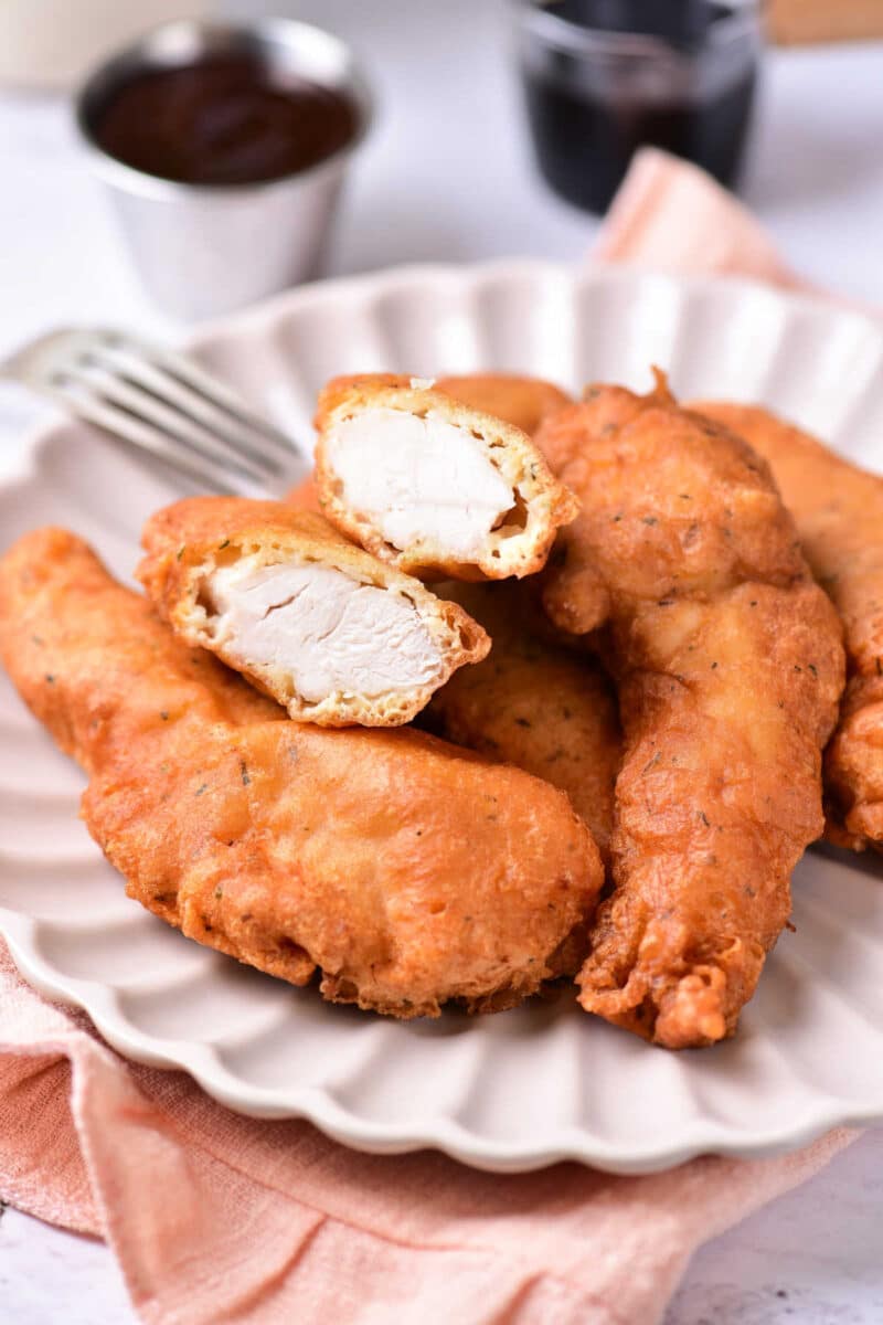 Beer Battered Chicken Tenders Fried Chicken Tenders