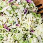 Blue Cheese Coleslaw with Vinegar