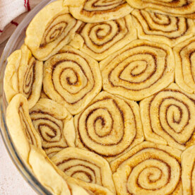 Cinnamon Roll Pie Crust