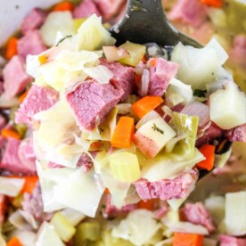 Corned Beef and Cabbage Soup