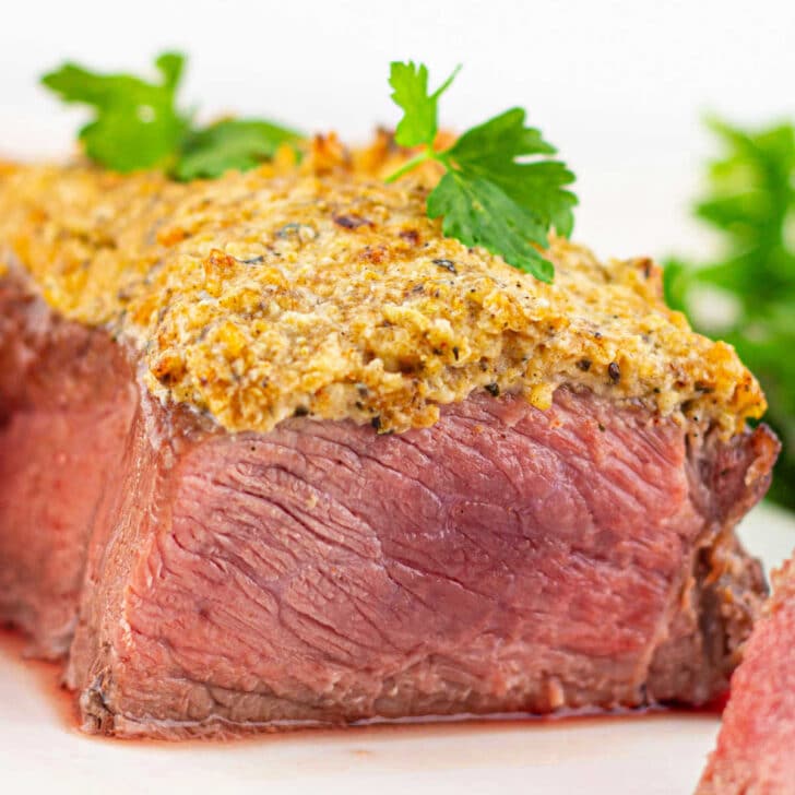 Crusted Parmesan Steak - Baked Steak with Parmesan Crust