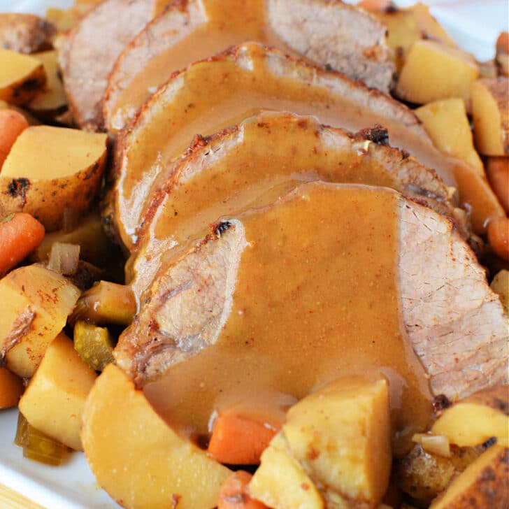 How to Cook Eye of Round Roast Slow Cooker with Gravy