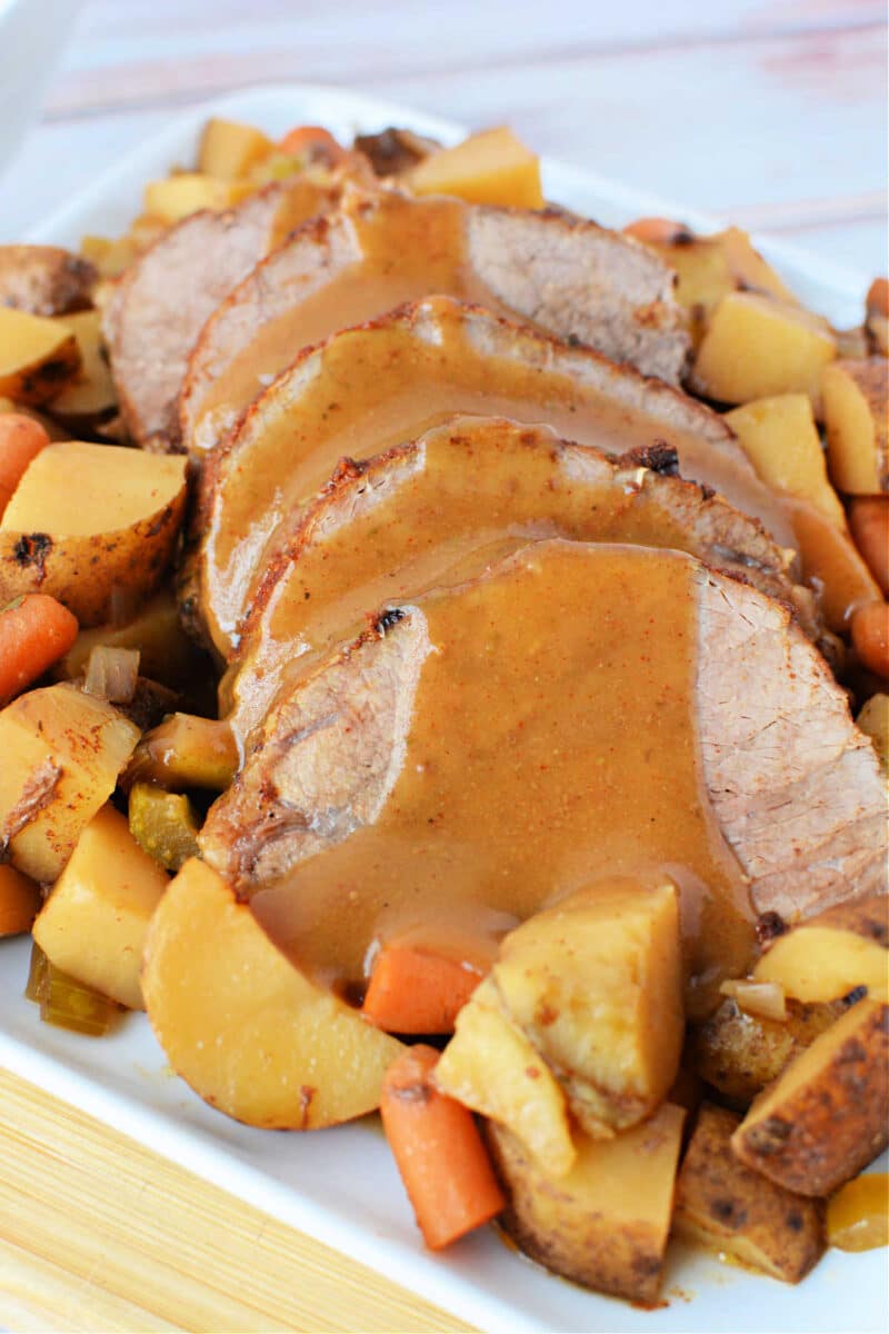How to Cook Eye of Round Roast Slow Cooker with Gravy