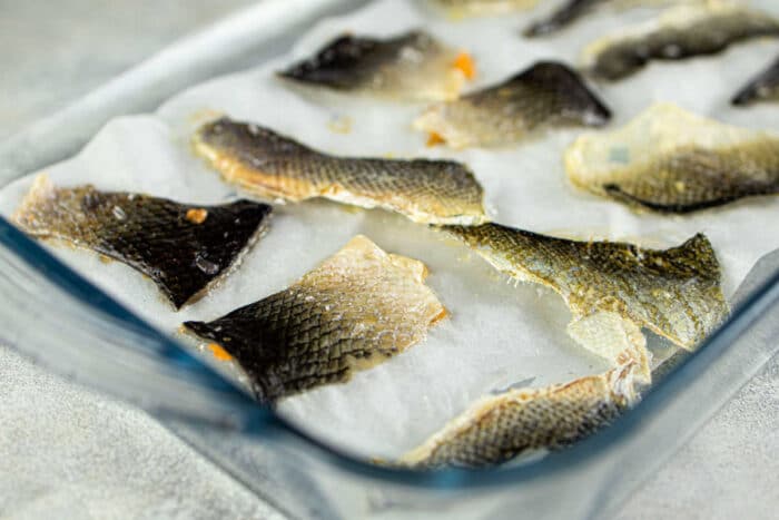 Fried Fish Skins