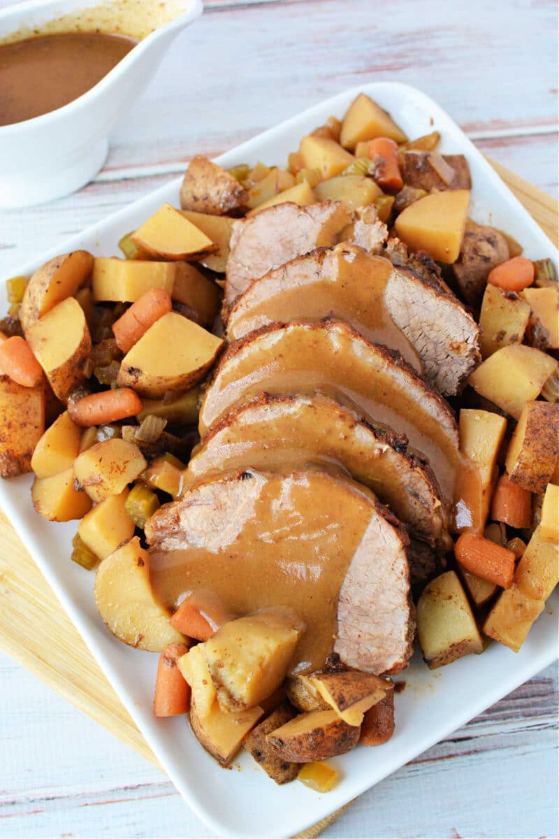 How to Cook Eye of Round Roast Slow Cooker with Gravy