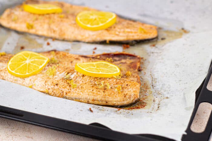 Oven Baked Trout