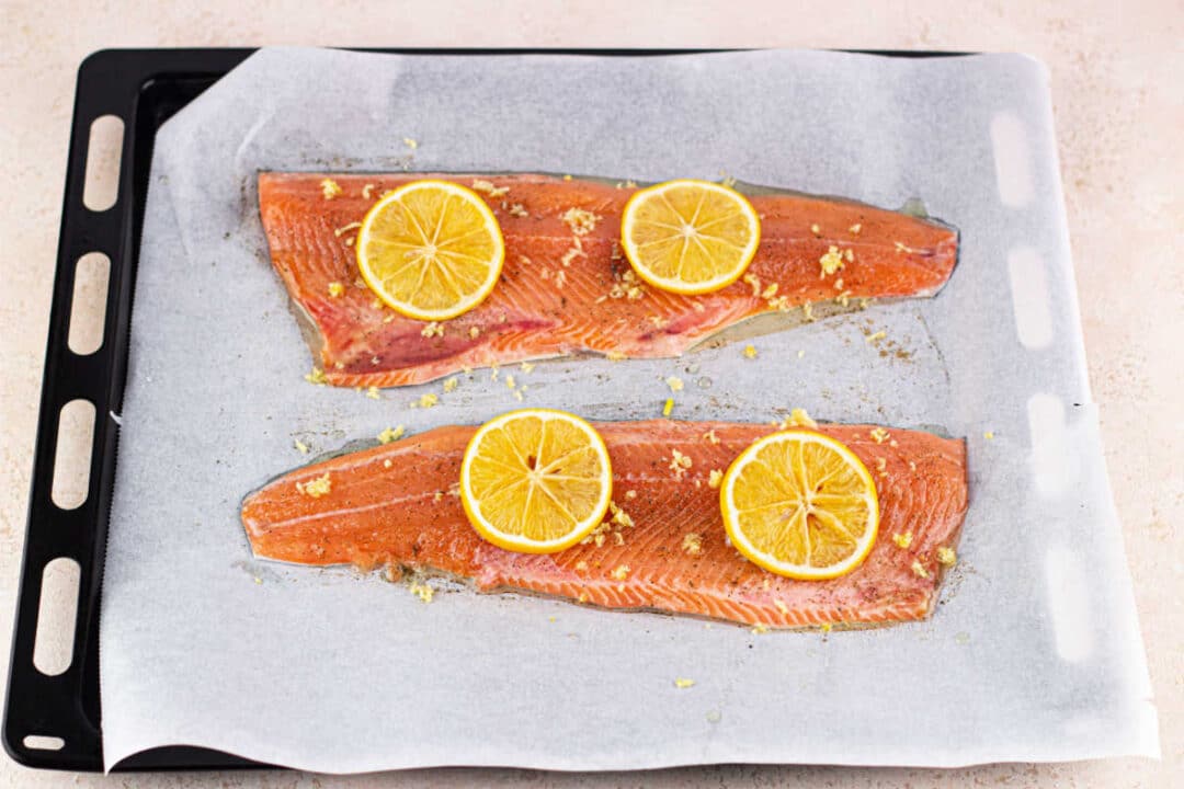Oven Baked Trout Trout Fillet Recipe How to Bake Trout