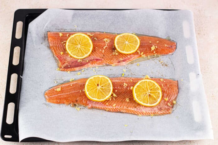 Oven Baked Trout