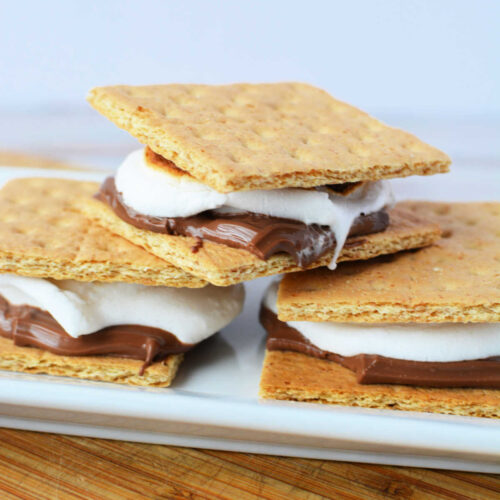 SMores in the Oven - Making S'Mores in the Oven on a Sheet Pan