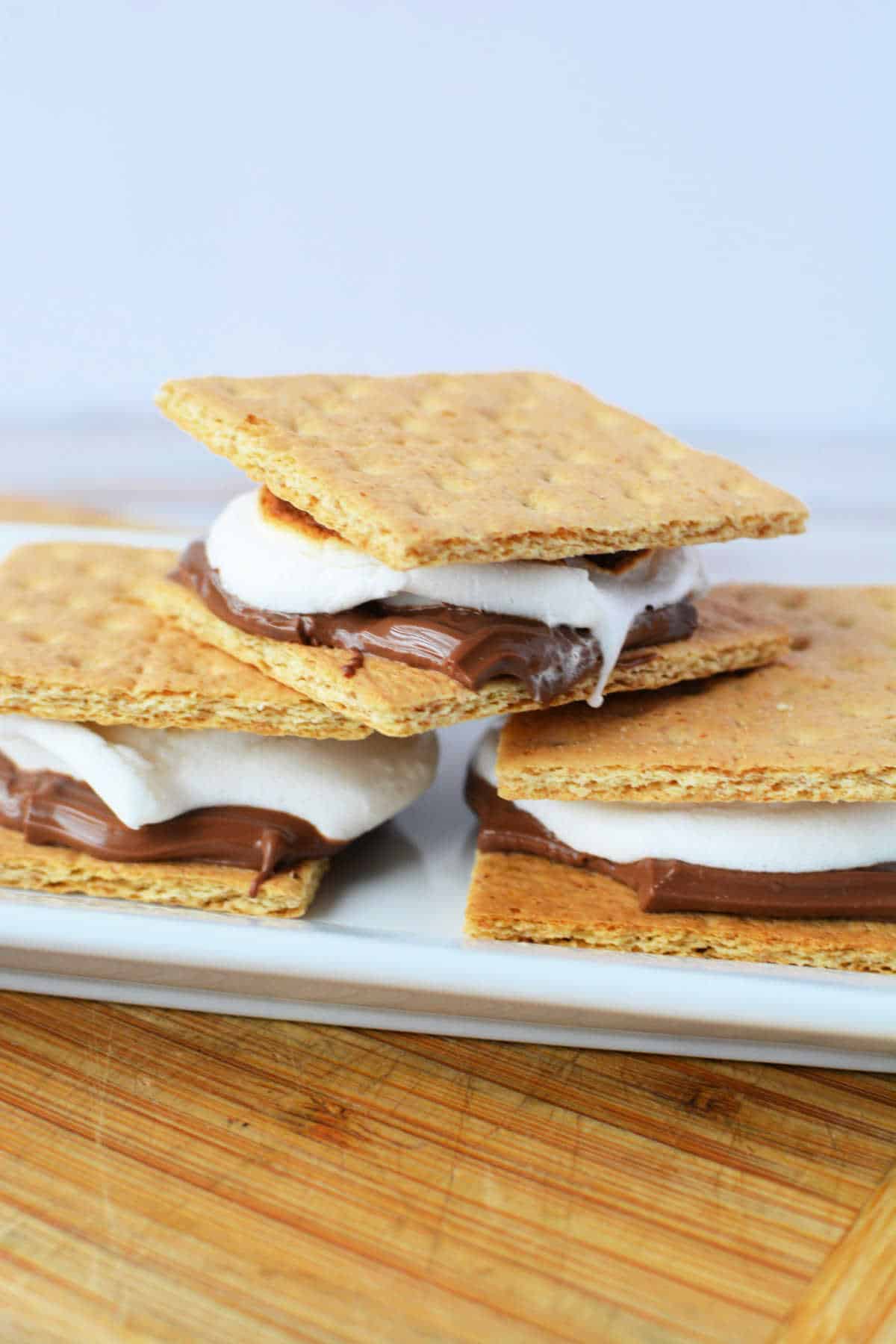 SMores in the Oven - Making S'Mores in the Oven on a Sheet Pan