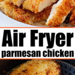 air fryer parmesan chicken