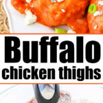 baked buffalo chicken thighs