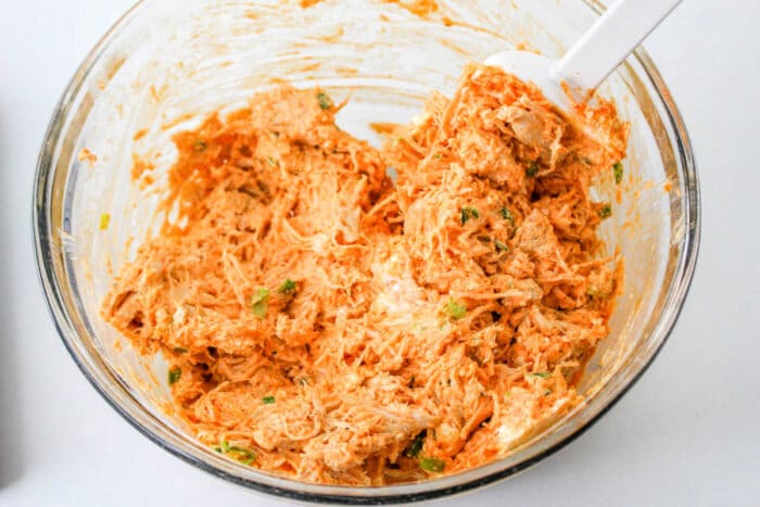 shredded buffalo chicken