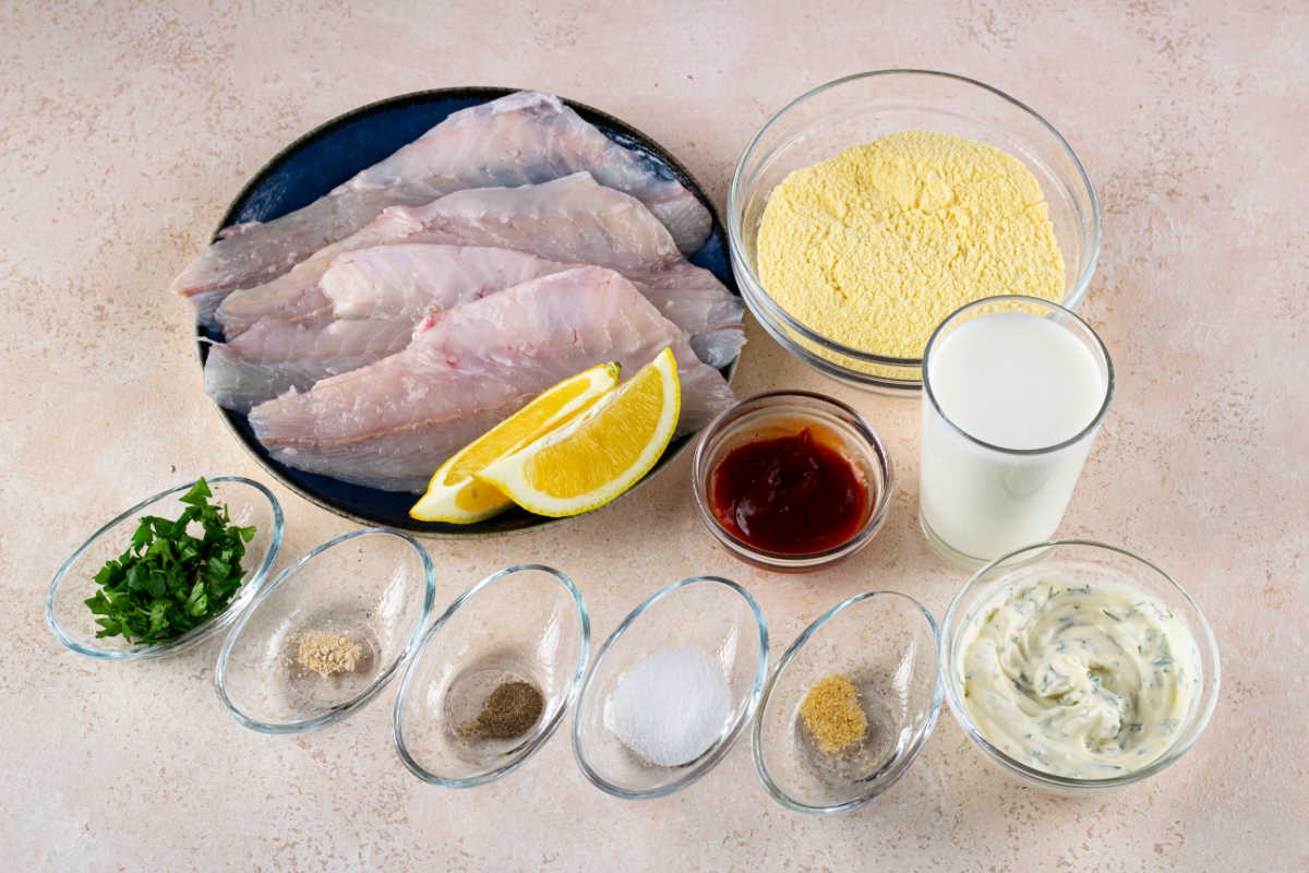 Cornmeal for Fish Fry Cornmeal Fried Fish Pan Fried Deep Fried