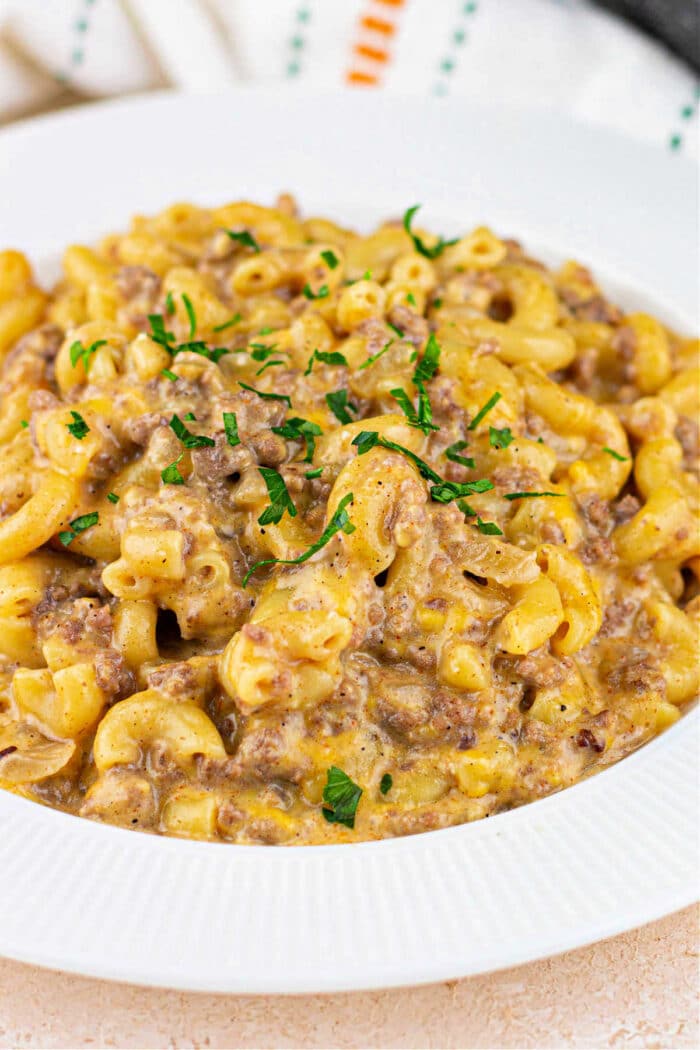 Hamburger Mac and Cheese