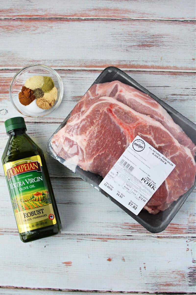 Pork Steaks in the Oven How to Cook Pork Steak with Dry Rub