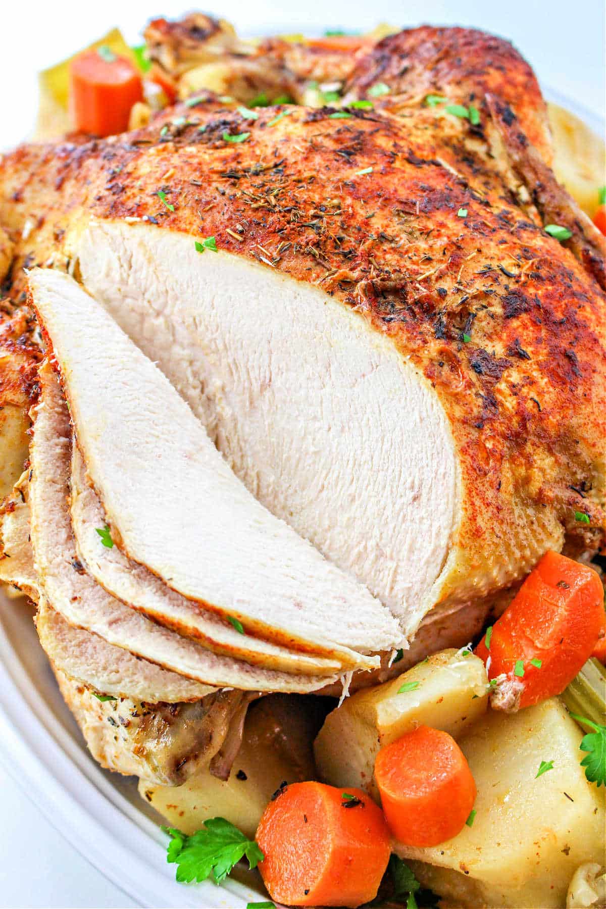 Pot Roast Chicken - Chicken in a Pot - Chicken Pot Roast in Oven