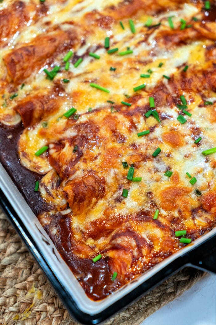 Rotisserie Chicken Enchiladas