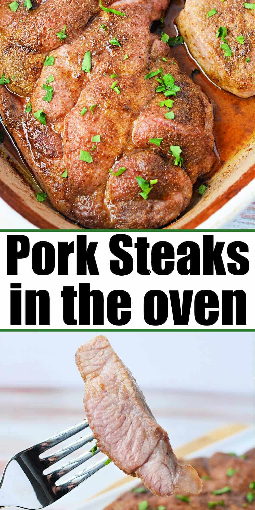 Pork Steaks in the Oven How to Cook Pork Steak with Dry Rub